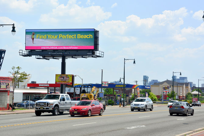 Visit Florida Beach Finder Digital Billboard