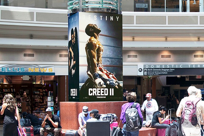 CREED 2 Promo in Atlanta Airport-1