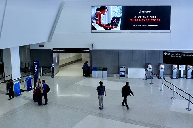 Peloton SFO Airport Ad-1