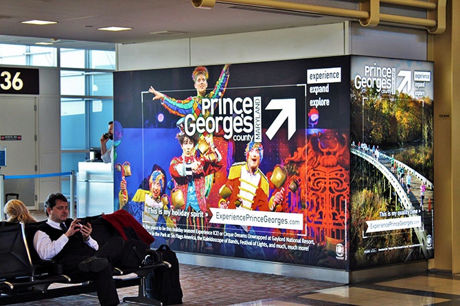 Prince George's County Tourism Reagan Airport Ad-1