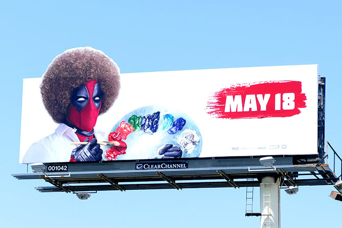 Dead Pool 2 Movie Billboard