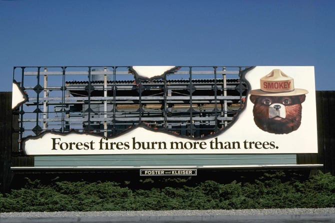 1970s Ad Council Smokey Bear Ad