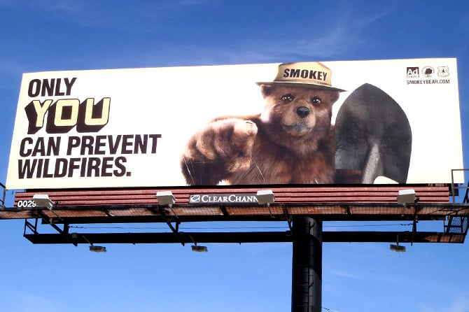 2012 Ad Council Smokey Bear Ad