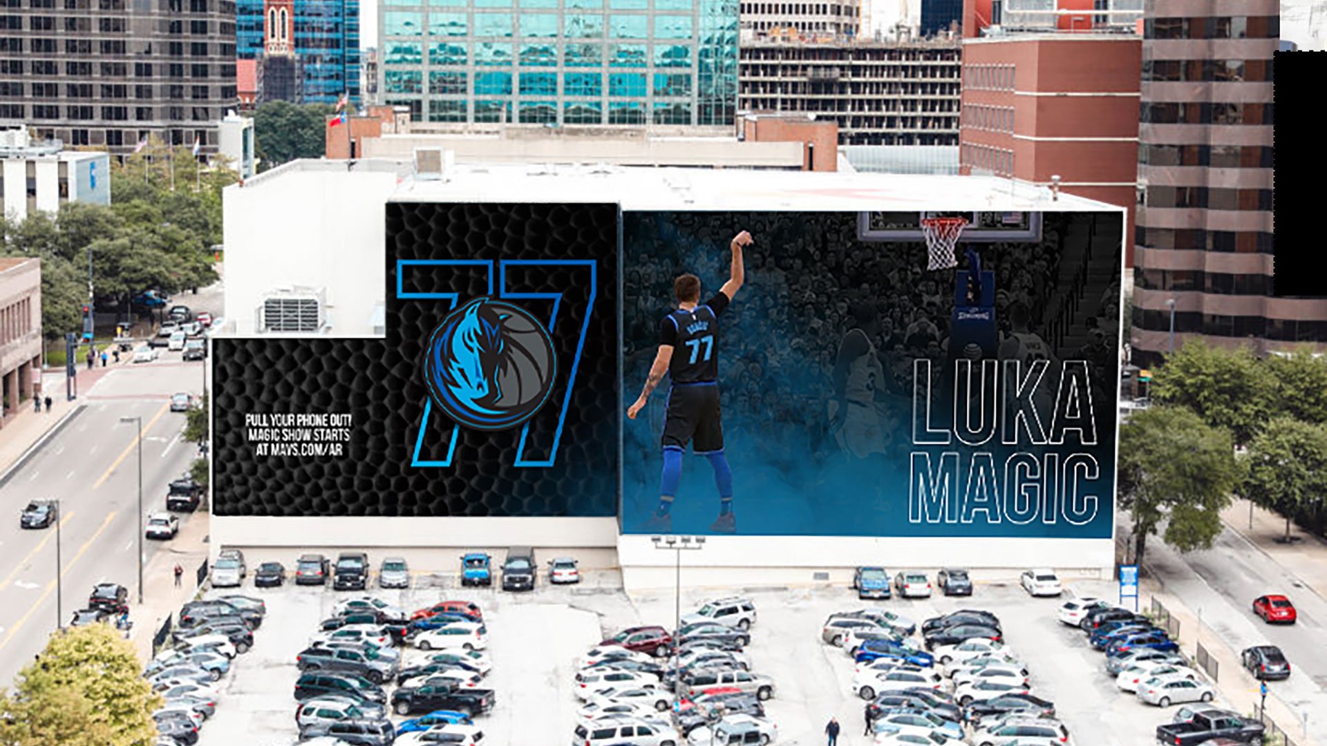 Dallas Mavericks - Luka Magic Mural