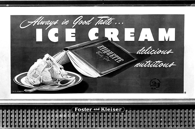 CA Dairy Products 1948 Billboard
