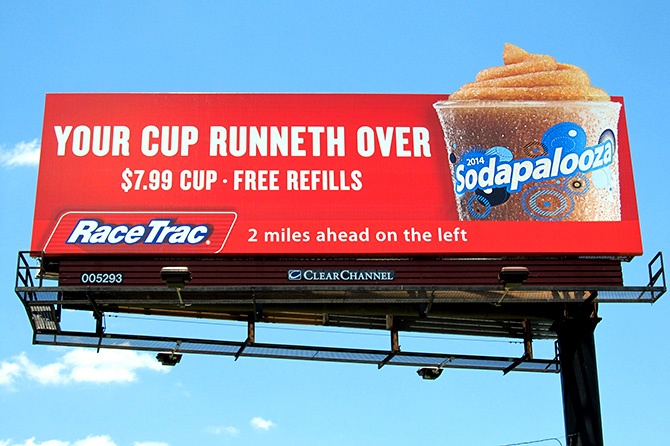 RaceTrac Billboard