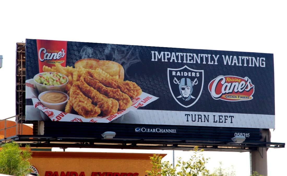 Raising Canes Las Vegas Raiders Billboard.jpg