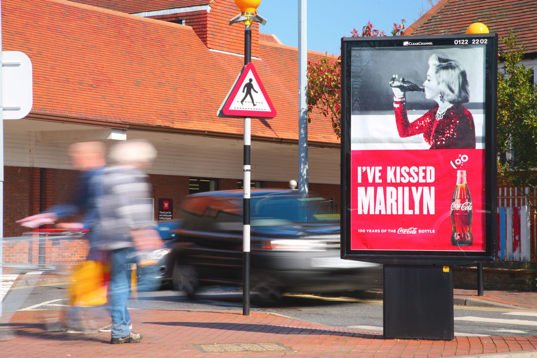 100 Years of the Coca-Cola Bottle Marilyn Monroe Street Display.jpg