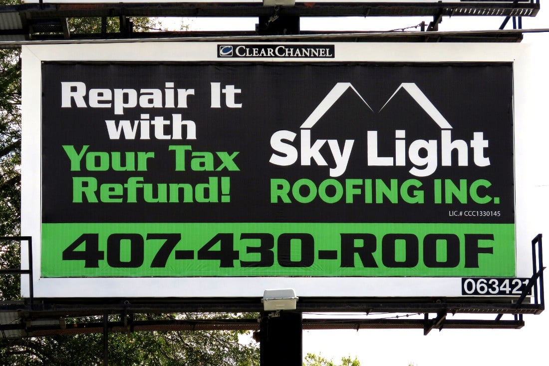 Sky Light Roofing Orlando Billboard.jpg