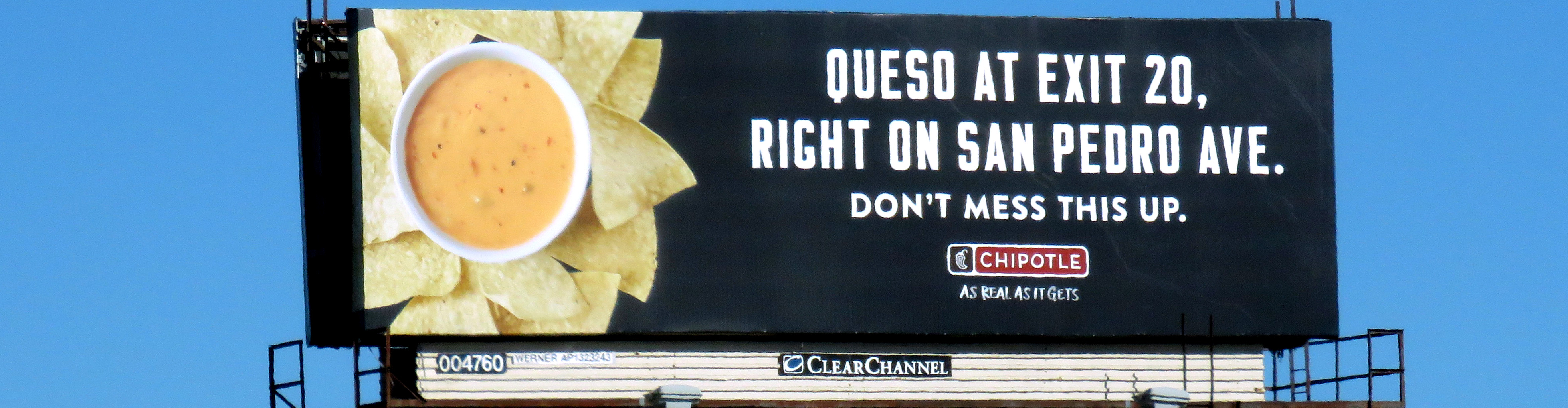 Chipotle Queso Billboard