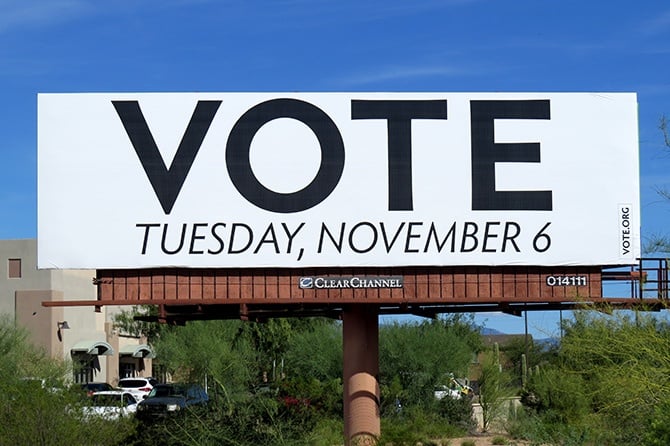 Vote.org Tucson Billboard