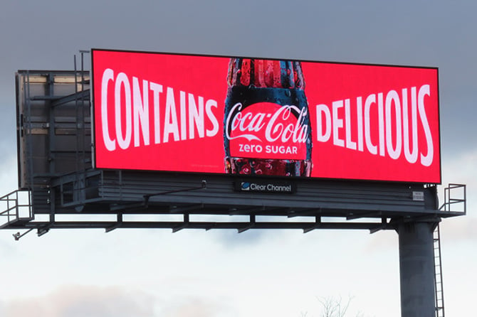Coca-Cola Digital Bullboard Sans Serif Font