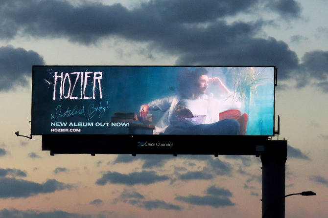 Hozier Digital Billboard