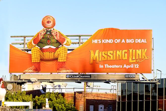 Missing Link Billboard