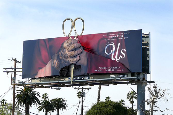 Universal Pictures Us Scissors Billboard