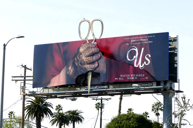 Universal Pictures Us Scissors Billboard Universal Pictures Us Scissors Billboard