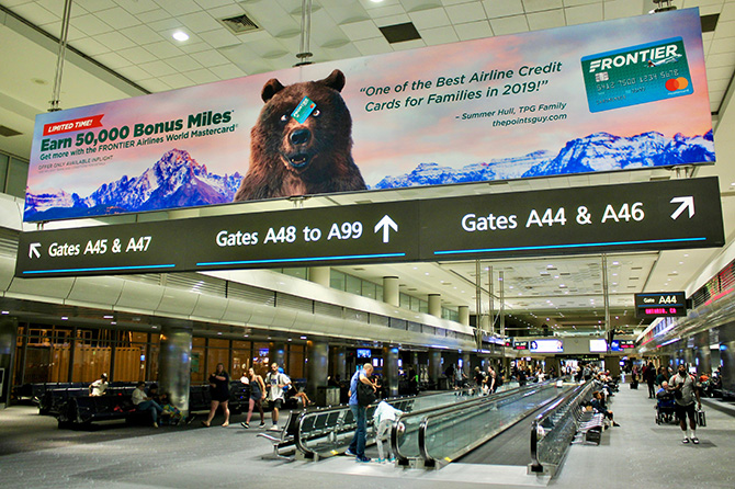 Barclay Frontier Denver Airport Ad